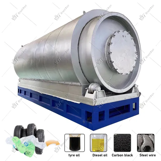 High Quality Specialized Continuous Waste Tyre Pyrolysis Oil to Diesel Distilltion Plant