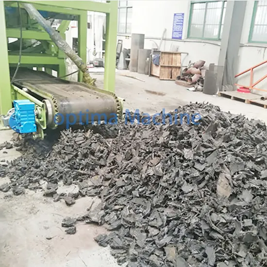 Scrap Tyre Recycling Plant Truck Tire Car Tire Cut to Tdf