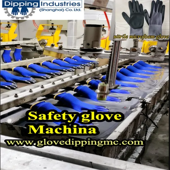 Pupolar Type Nitrile Microfoam Glove Equipment