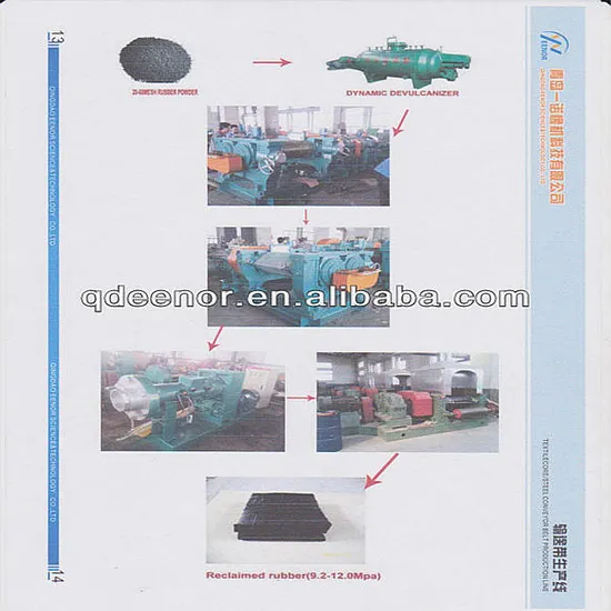 Tyre Recycling System / New High Quality Reclaim Rubber Machine