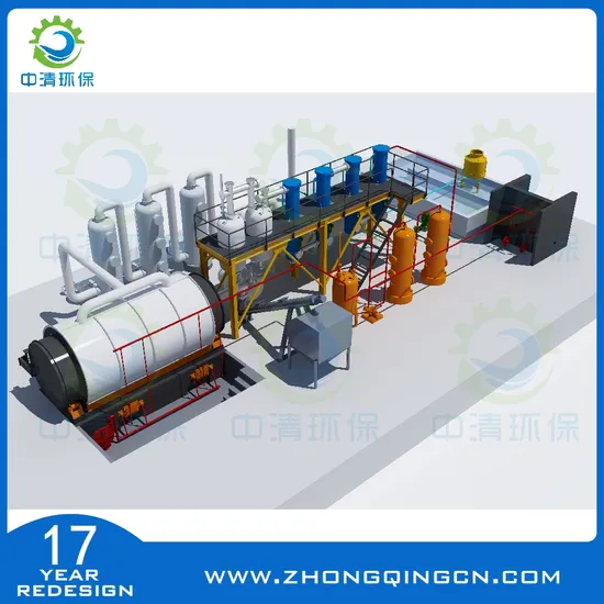Waste Plastic/Urban Waste/Waste Rubber/Solid Waste/Medical Waste/Hospital Waste Recycling Machine/Pyrolysis Machine/Incinerator with CE, SGS, ISO, BV