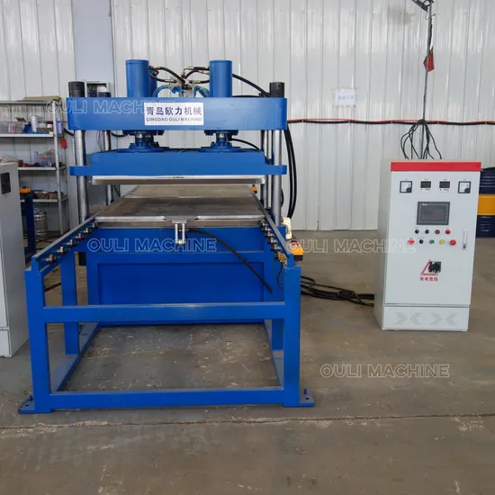 Rubber Floor Tiles Molding Press, Tile Vulcanizing Press