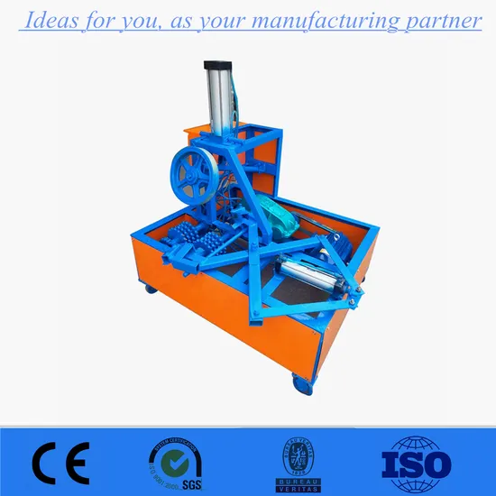 High Efficiency Semi-Automatic Waste Tire Strip Cutter Cutting Machine