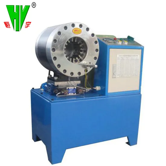 Max Opening 114 mm Air Hose Crimper Range 1/4′′-2′′hydraulic Hose Making Machine
