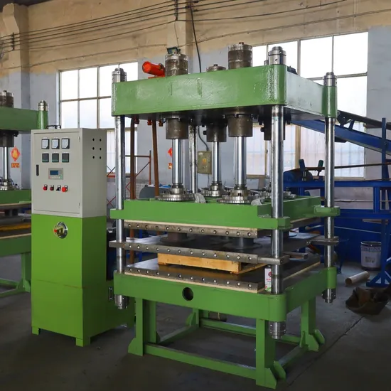 Playground/Gym Rubber Floor Tiles Making Machine, Rubber Vacuum Vulcanizing Press Machine