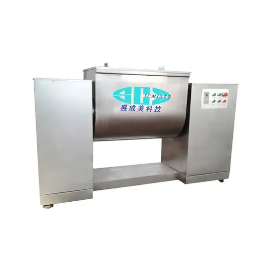 Good Selling Trough Type Industrial Wet Powder Mixer for Chemical Industry Small Powder Mixing Machine
