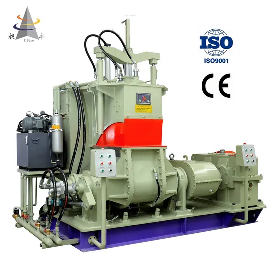 CF-55/75L Production Internal Kneader Mixer Easy to Operate with Electrical Control