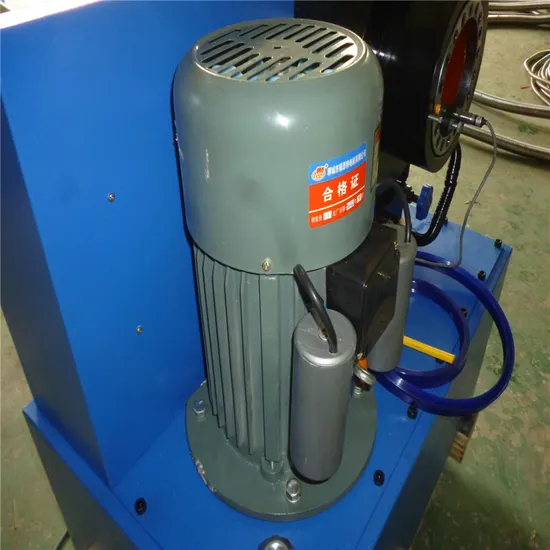 Precision Rubber Crimping Machine with Sturdy Wood Case Protection