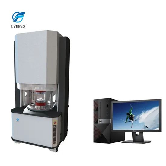 Computer Servo Rubber Rotorless Moving Die Rheometer