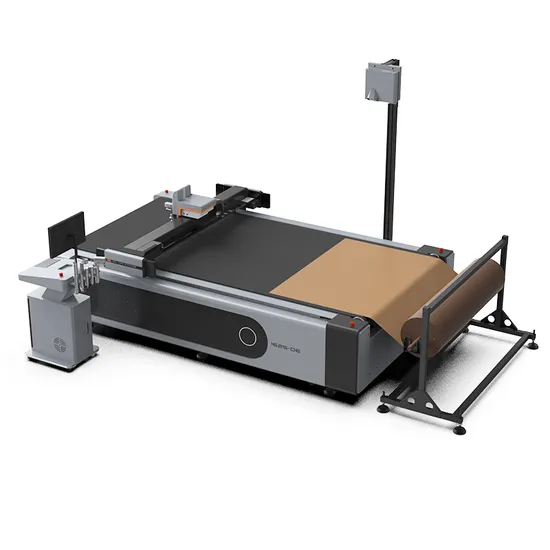 Automatic Nesting Graphite Composite Board Fluorine Rubber PTFE Coated Graphite Wound Gasket Cutting Equipment