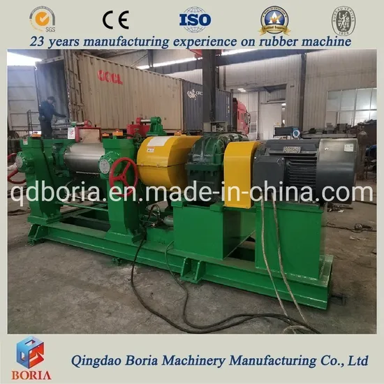 Compact Two Roll Open Rubber Mixing Mill Manufacturer (xk-560) , Silicone Mixing Mill, Rubber Two Roll Mill, Compound Mixing Mill with CE Certificate