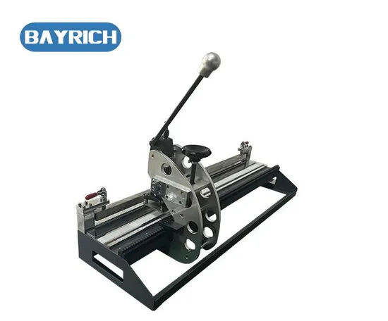 Bayrich PVC PU Pvk Conveyor Belts Manual Finger Punch Machine for 6mm Thick