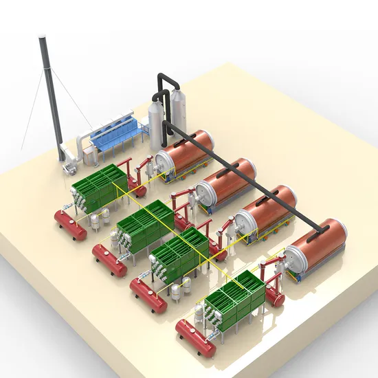 20tons Waste Tire Pyrolysis Oil System with Automatic Feeding System