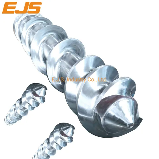 Rubber Film Making Needed Rubber Screw Barrel for Rubber Extrusion Machines with Base Steel 1.8509, 1.8519, 1.8550 or Other Requested Alloy Steel