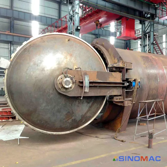 Sinomac High Quality Full Automation Steam Heating Vulcanization Autoclave