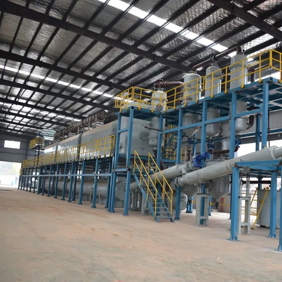 40t Fully Continuous Waste Tyre Pyrolysis Plant