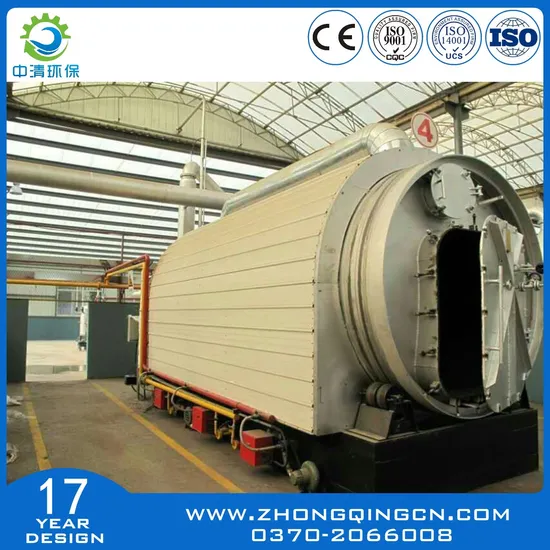 Used Plastics/Used Tires/Used Rubber/Solid Waste Pyrolysis Plant/Incinerator/Recycling Plant/Waste Treatment Equipment/Processing Machine to Oil