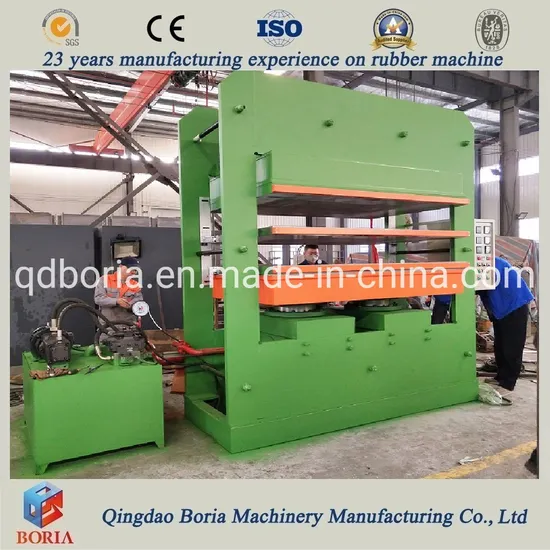 Frame Plate Type Rubber Vulcanizing Press Machine with Automatic Pressure
