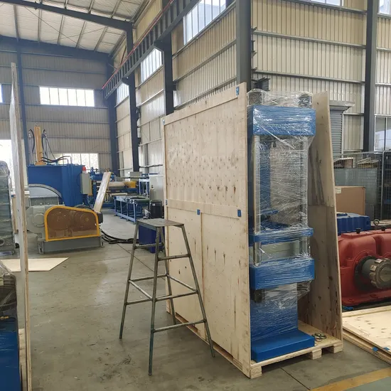 PLC Controlled Rubber Plate Vulcanizing Press/Tire Making Machine
