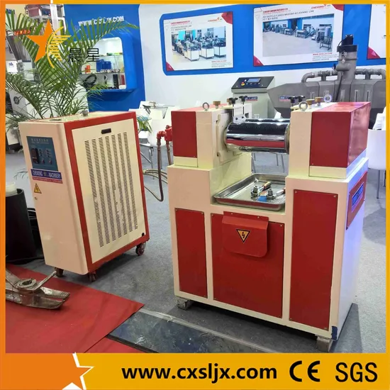 High Performance Rubber Processing Machinery Lab Rubber Open Two Roll Mixing Mill