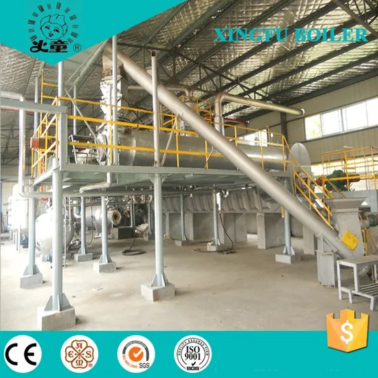 Fully Continuous Waste Tyre Pyrolysis Machine