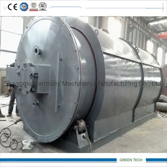 8tpd Rubber Waste Process Plant Convert Rubber to Oil