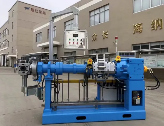 Silicon Machine / 50-12D Cold Feed Silicone Rubber Extruder /EPDM Seal Extrusion Machine