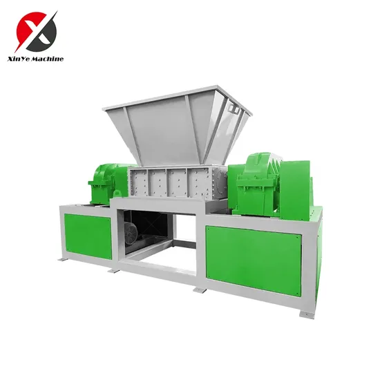 Automatic Shredder Machine for Rubber Tire, Plastic Films, Metal & Wood Logs