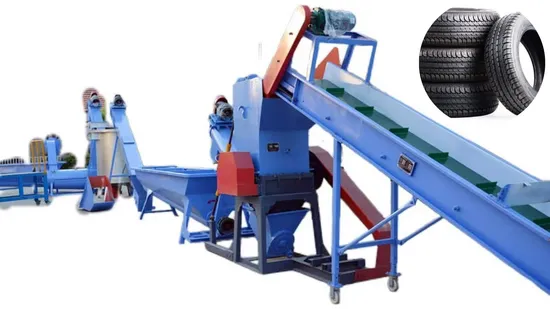 Tire Recycling Tire Shredding Rubber Processing Production Line