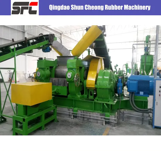 Fully Automatic Waste Tire Recycling Line Machine Directly From Factory