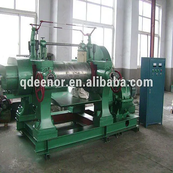 Silicone Rubber Mixing Mill Machine / High Efficiency Mixing Mill