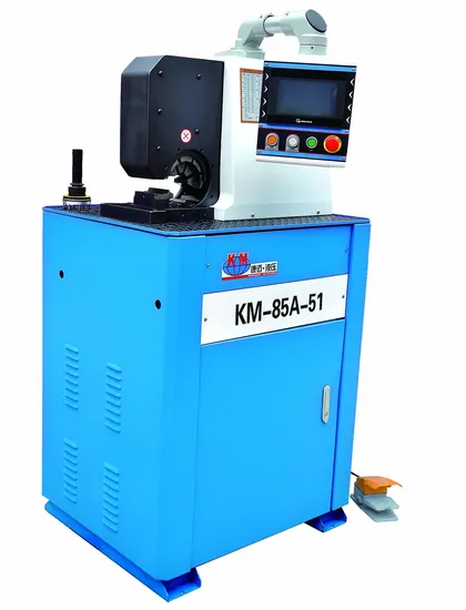 Ce Qualified Side Feeding 2"Hose Crimping Machine Km-85A-51