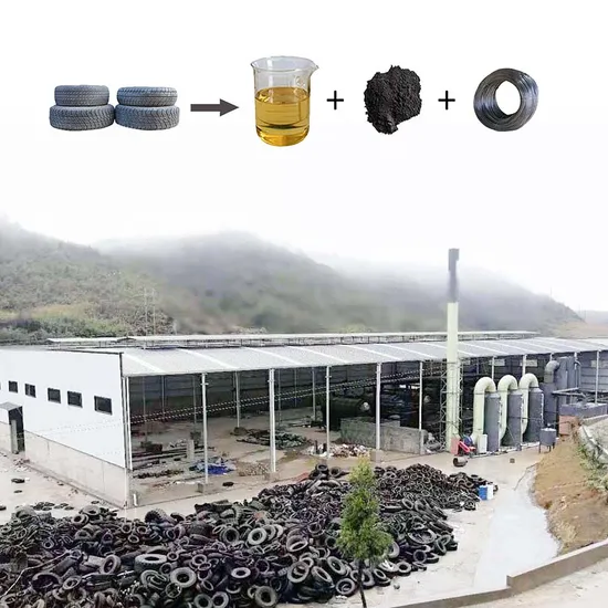 Fully Automatic Waste Tyre Oil Recycling Machine with Free Installation