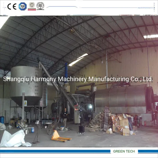 Zero Pollution Pyrolysis Plant with Sealing Type Carbon Slag Device