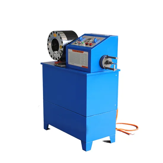 6-51mm/ (1/4′′-2′′) Hose Crimping Machine with a Small Skiving Machine