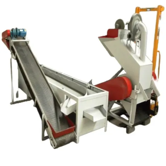 Waste Rubber Tire Recycling Tire Crusher Rubber Recovery Process