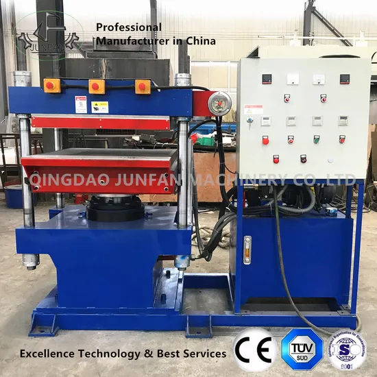60tons Customized Rubber Hydraulic Vulcanizing Press Export to UK