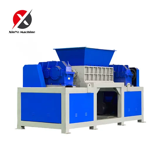 Mechanical Shredder Machine for Aluminum Cans, Rubber Mats & Wood Recycling
