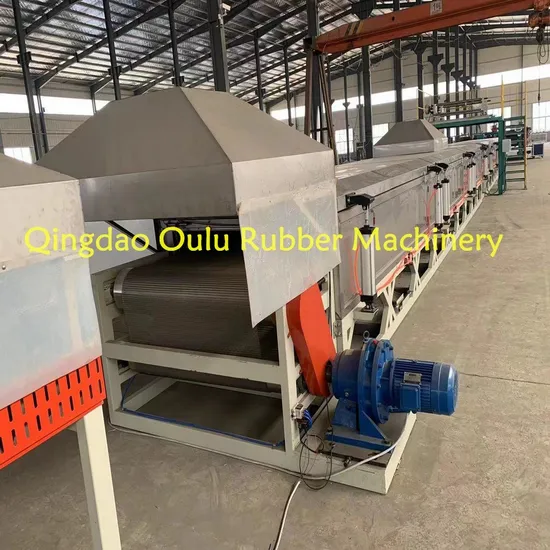Rubber Carpet Production Line Floor Mat Production Line