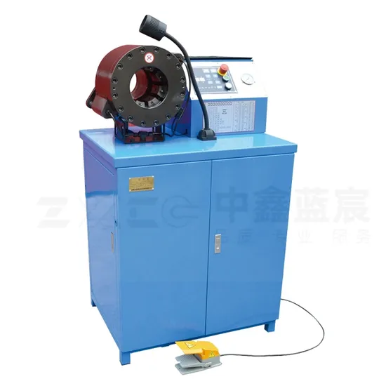 Good Precision Professional High Efficiency 2 Inch AC Brake Pipe Pneumatic 6-51mm Hose Press Machine Hydraulic Industrial Hose Crimping Tool Machine for Sale
