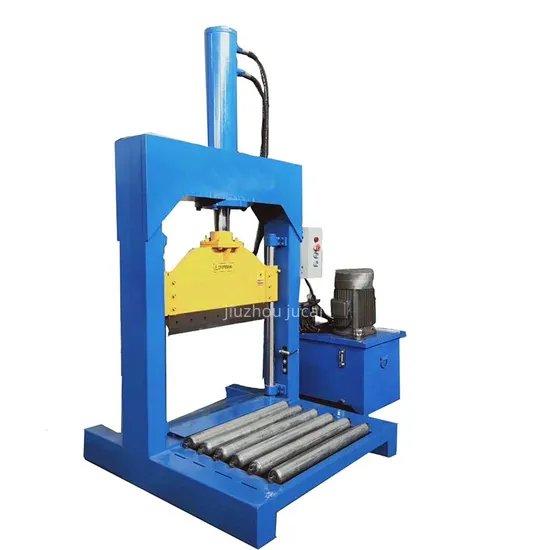 Hydraulic Rubber Plastic Bale Cutting Machine/Single Knife Hydraulic Press Rubber Bale Cutter Machine
