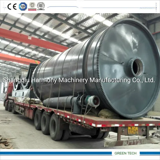 Bangladesh Popular Tire Recycling Machine for Pyrolysis Oil 12tpd