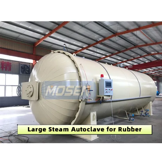Industrial Large-Scale Rubber Vulcanizing Tank Autoclave for Rubber Mining Pipes