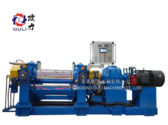 Hardened Gear Bearing Rubber Sheet Two Roll Mixer/Mixing Mill
