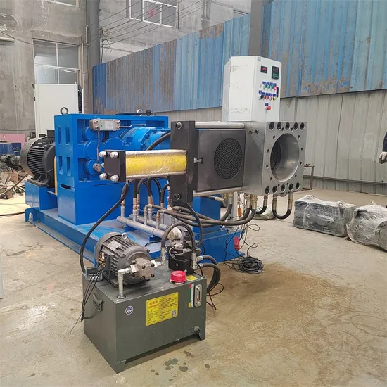 Xjd-120 Cold Feed EPDM Silicone Rubber Extruder Machine