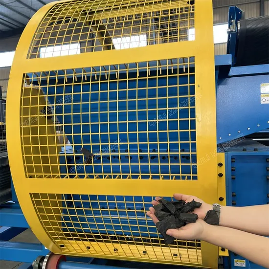 Whole Waste Tire Recycling Line Rubber Powder Grinder Machine