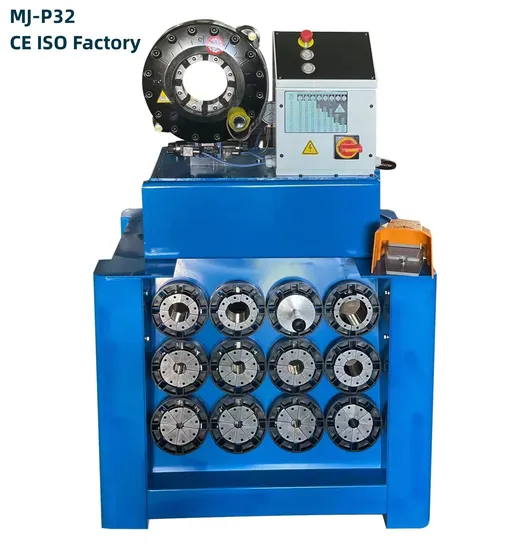 CE Hot Sale 1/4-2 Inch 4sp 6sp Finn Power Type P32 P60 Hose Pressing High Pressure Hose Crimper Machine
