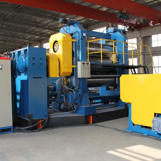 Factory Price Three Rolls Rubber Calender Xy-3 (360 X 1120) Deyu Machinery