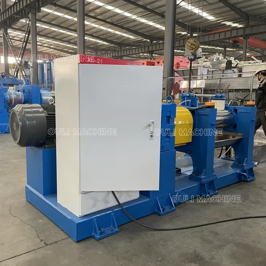 Full Automatic Two Roller Type Opening Mixing Mill Machine