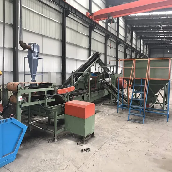 Rubber Fine Powder Production Line/Used Tire Recycling to Rubber Powder Machinery